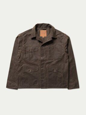 Schaefer Outfitter RangeWax Mesquite Brush Jacket in Oak, Size Medium